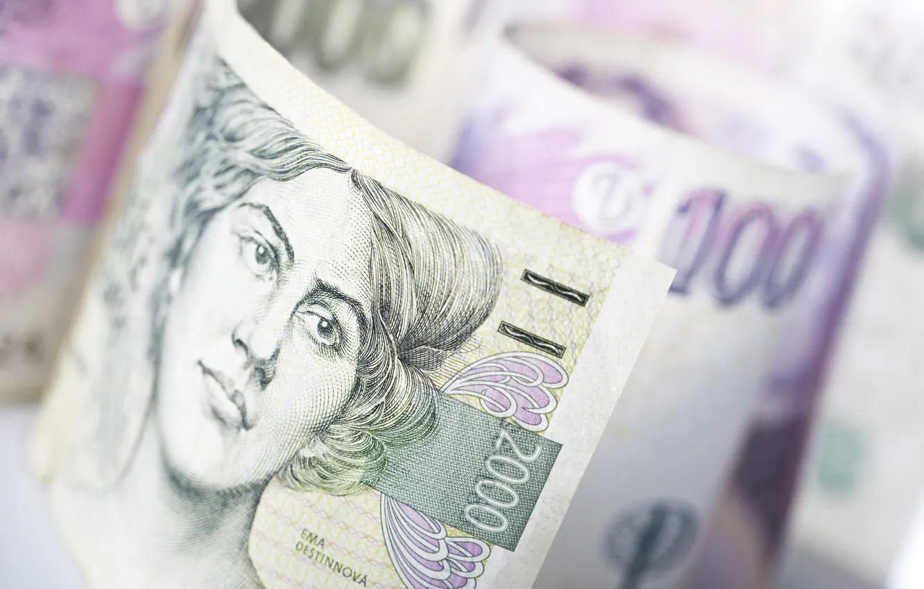 Photo wallpaper colors, money, paper, ticket