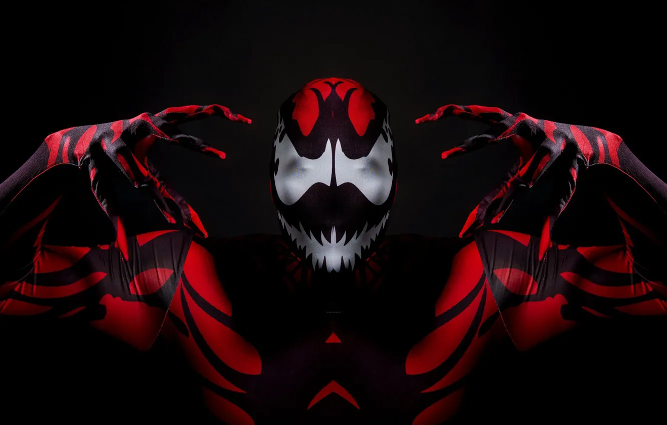 Photo wallpaper monster, costume, comic, Venom, Venom