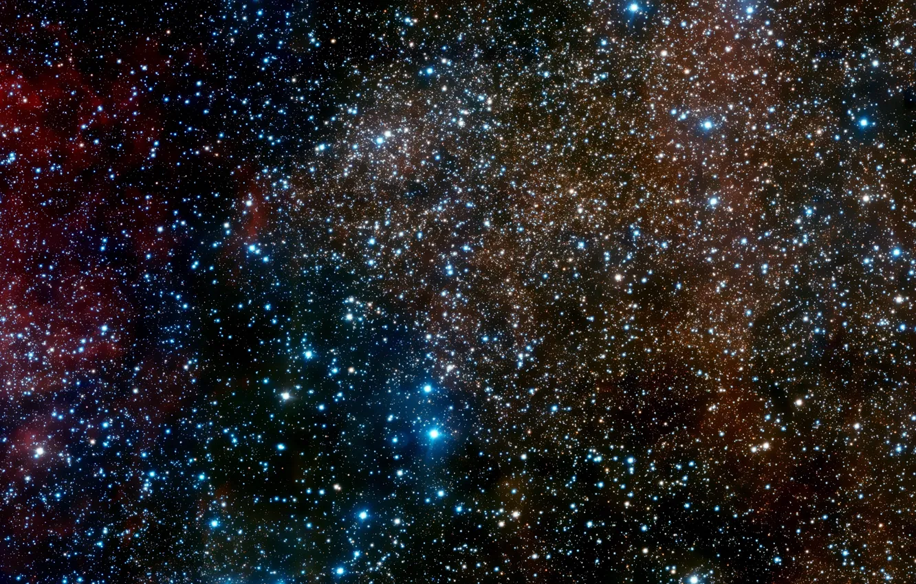 Photo wallpaper Stars, Nebula, Messier 17, Messier 16, H II region, Sharpless 2-54, Constellation of Serpens Cauda, …