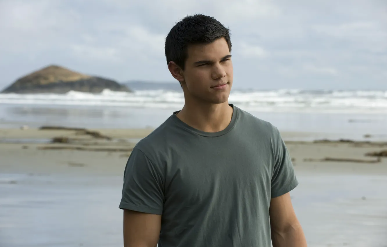 Photo wallpaper sea, wave, fantasy, shore, romance, Jacob Black, new moon, Thriller