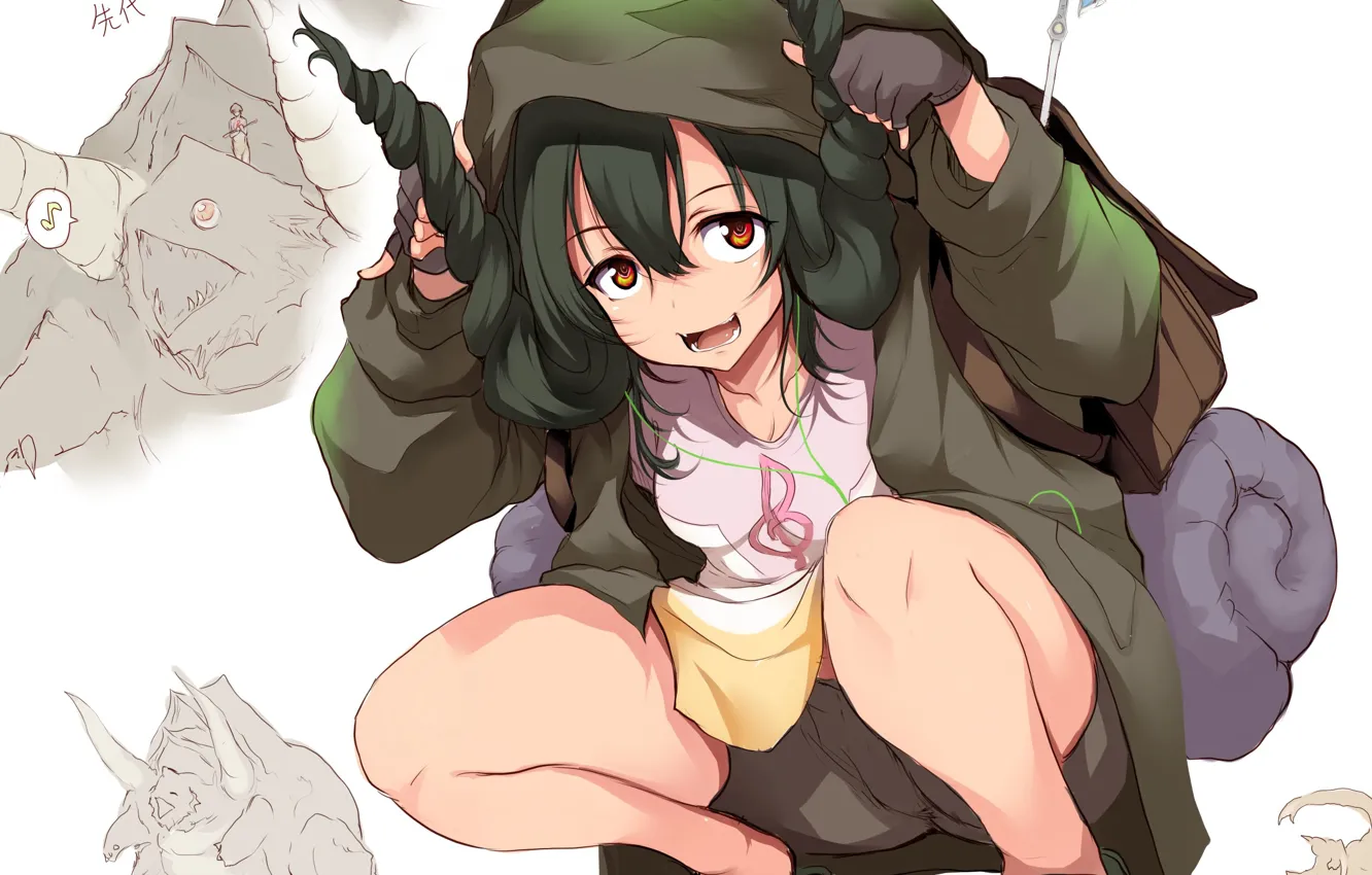 Photo wallpaper anime, girl, denkou choujin gridman, SSSS.GRIDMAN