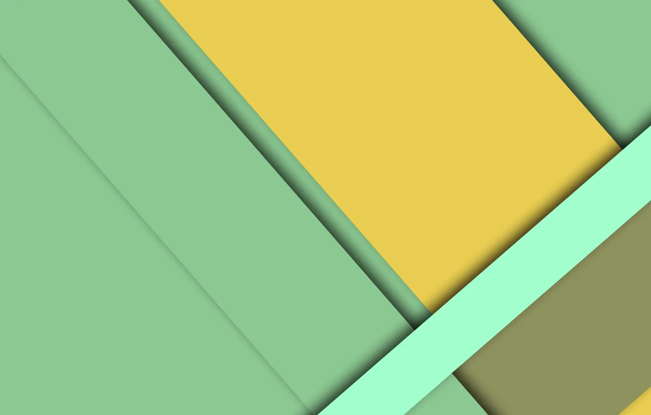 Photo wallpaper line, yellow, green, geometry, green, color, material, desing