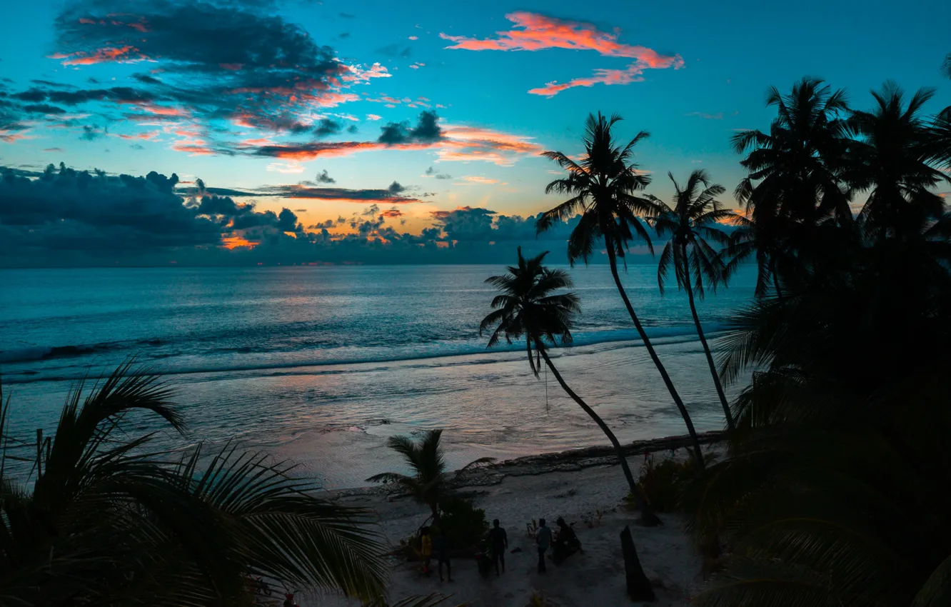 Photo wallpaper landscape, nature, The Maldives