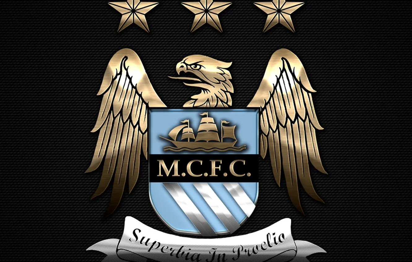 Photo wallpaper wallpaper, logo, football, Sport, Manchester City FC