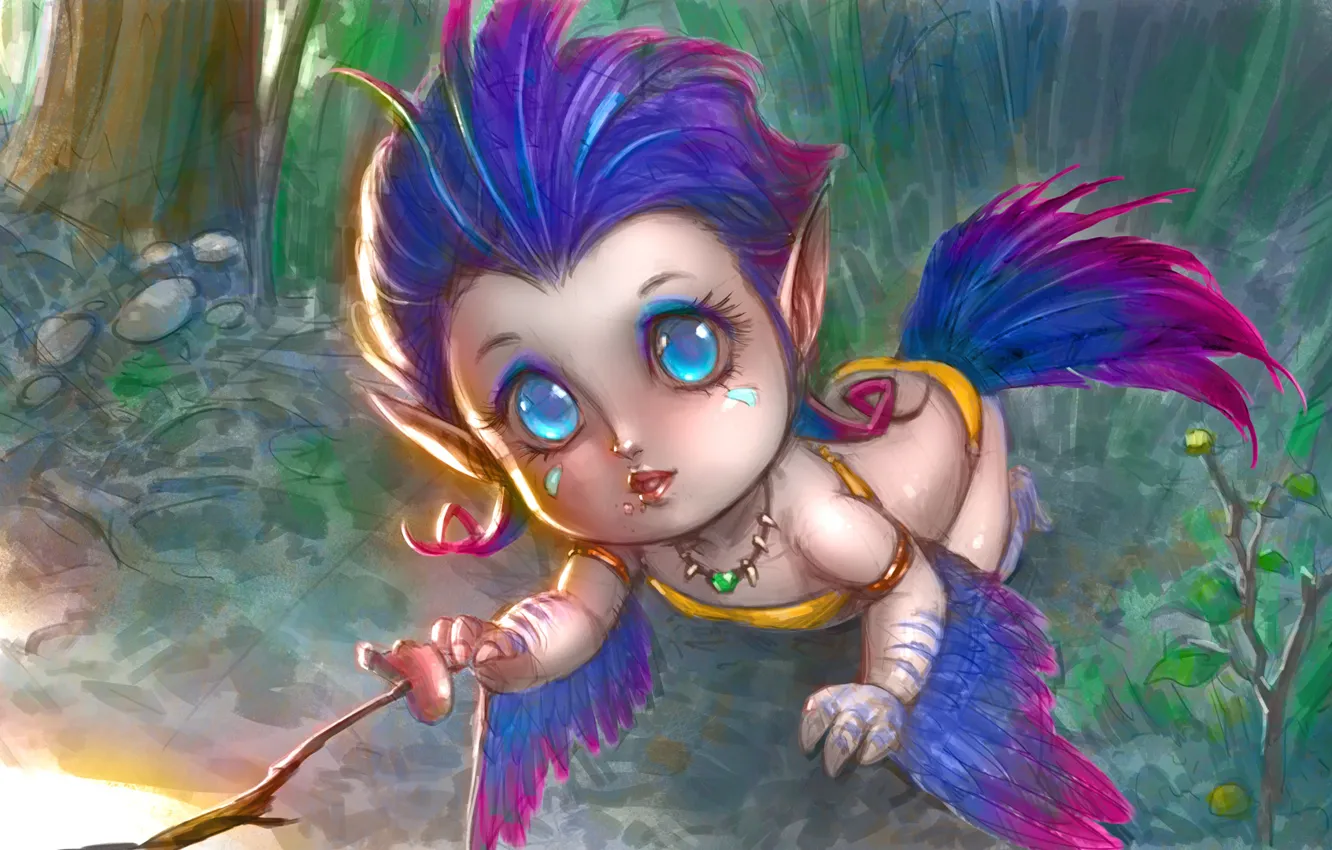 Photo wallpaper the game, anime, art, Panda and his son