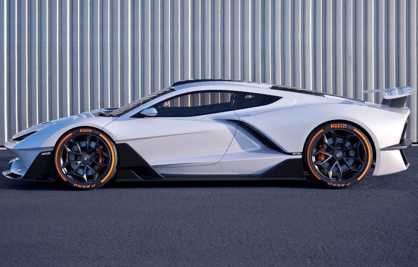 Photo wallpaper supercar, side view, Aria, hypercar, 2019, FXE