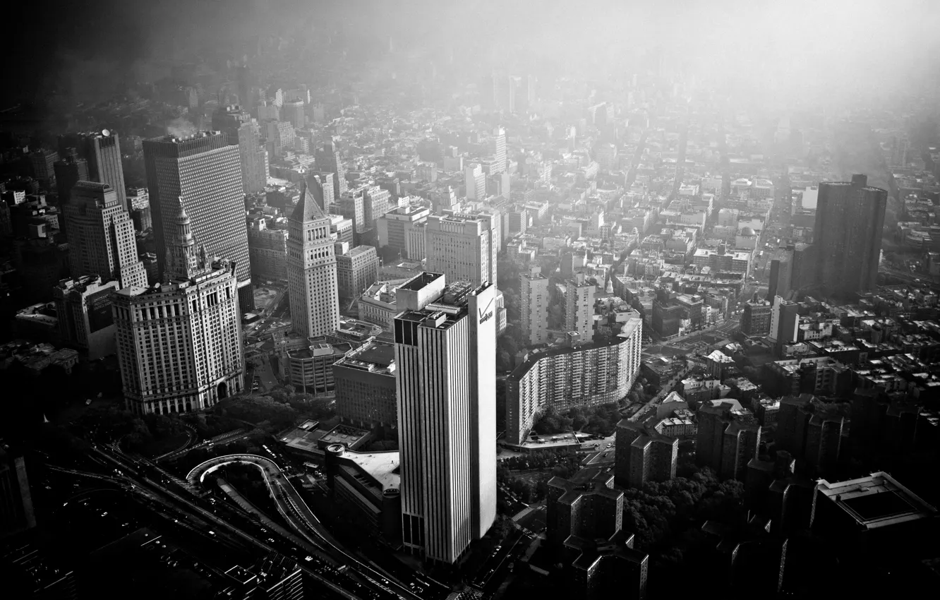 Photo wallpaper windows, USA, United States, New York, Manhattan, NYC, New York City, america