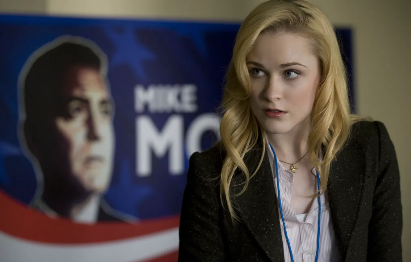 Photo wallpaper a careful look, Evan Rachel Wood (Evan Rachel Wood), Intern Molly Stearns, «The Ides of …