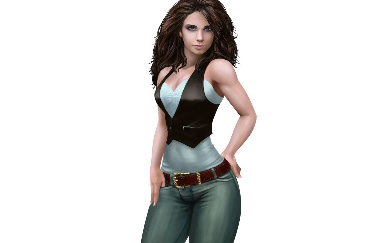 Photo wallpaper girl, art, beautiful