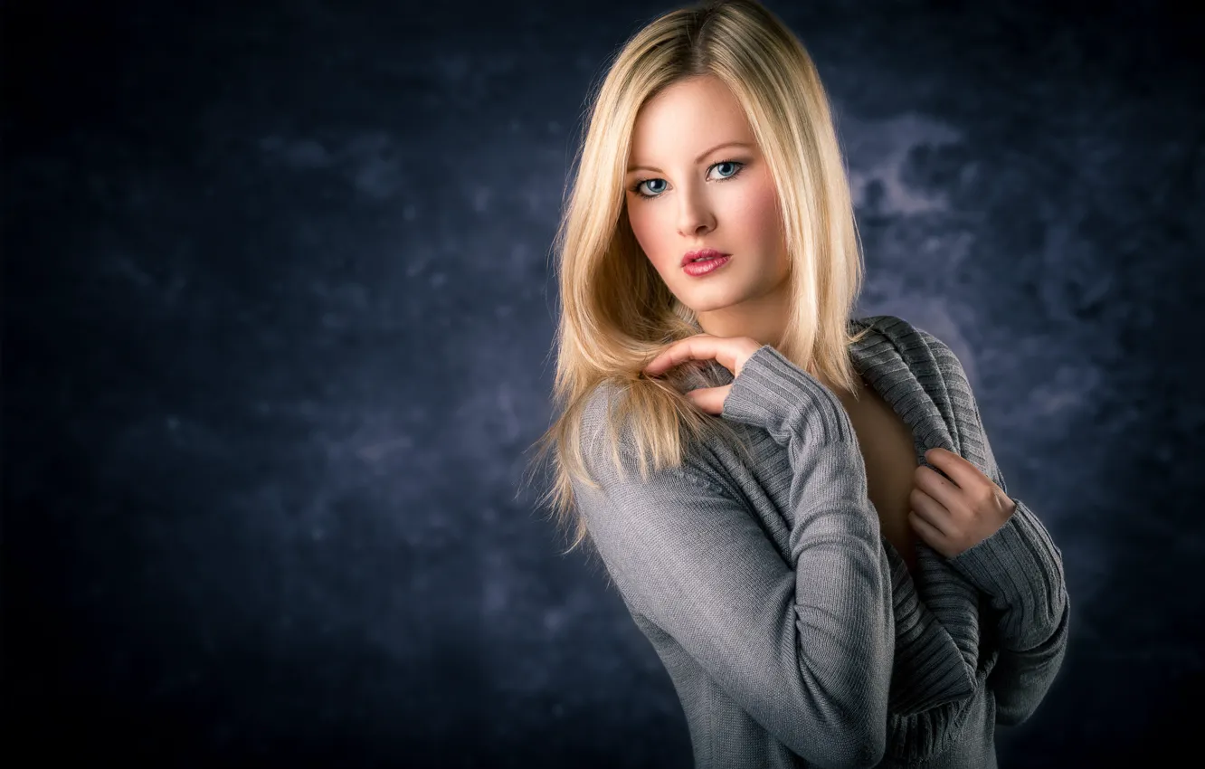 Photo wallpaper look, face, pose, hair, portrait, gesture