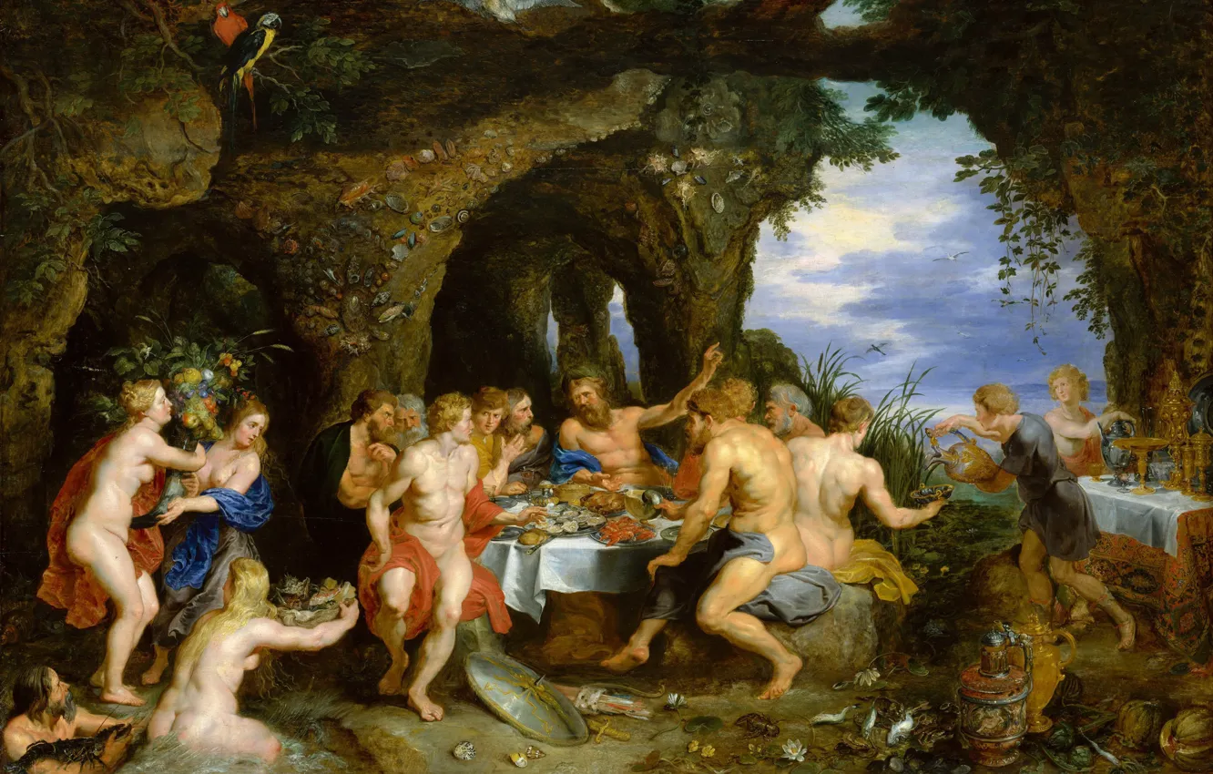 Photo wallpaper picture, Peter Paul Rubens, mythology, Jan Brueghel the elder, Holiday Ahela, Pieter Paul Rubens