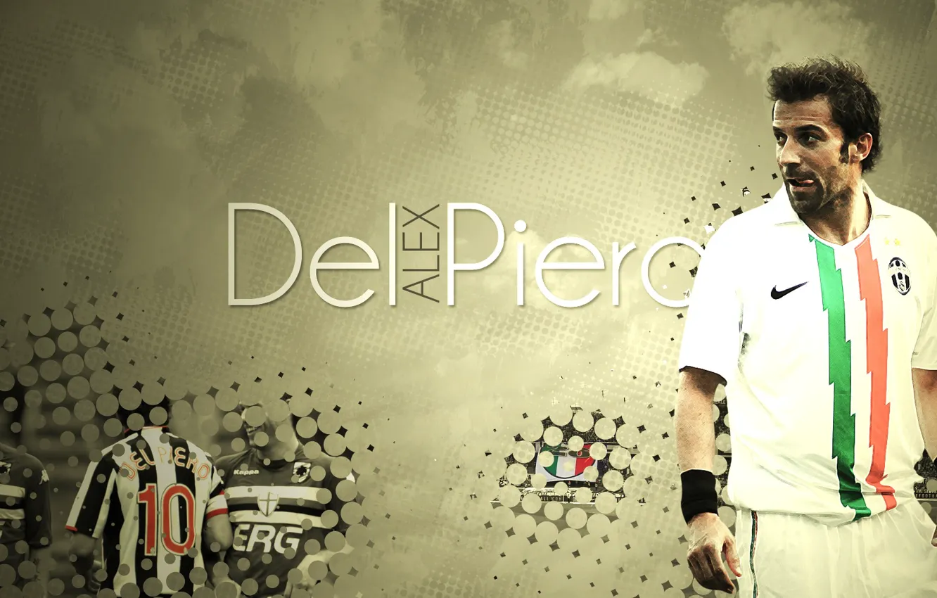 Photo wallpaper wallpaper, football, player, Sport, Juventus FC, Alexandro Del Piero