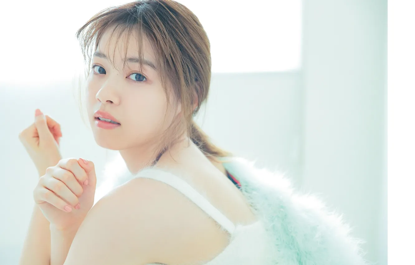 Photo wallpaper woman, beautiful, model, pretty, asian, japanese, close up, Close Shot