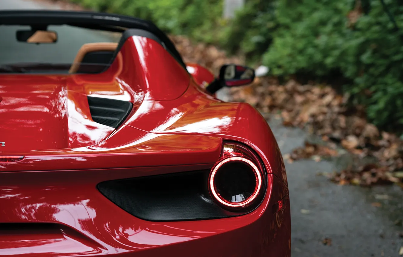 Photo wallpaper Ferrari, 2017, 488, Ferrari 488 Spider 70th Anniversary