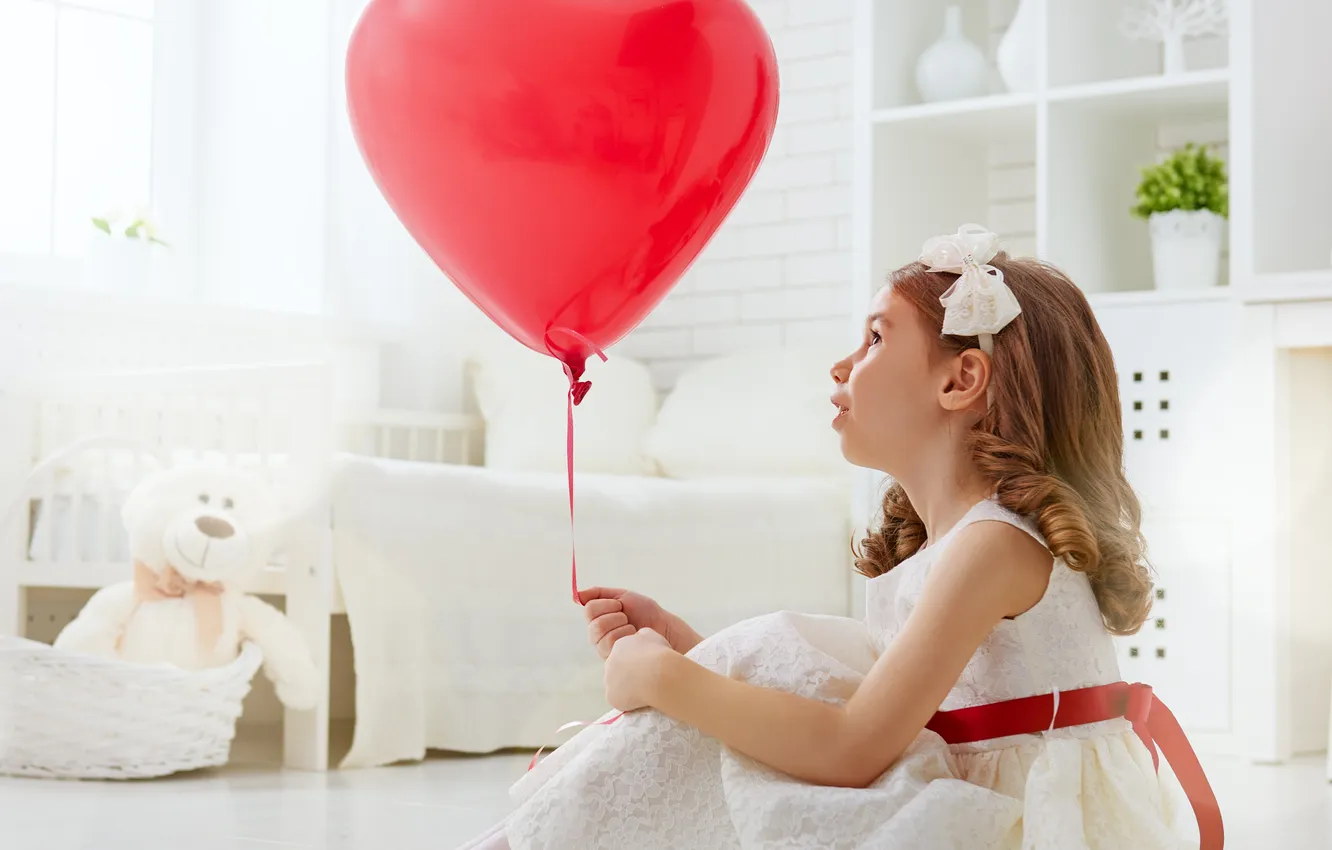 Photo wallpaper love, heart, girl, love, heart, romantic