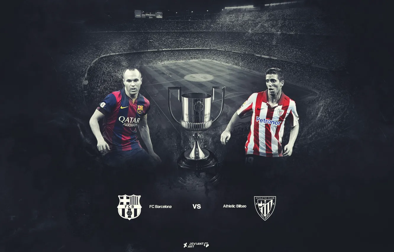 Photo wallpaper Barcelona, FC Barcelona, The final, Copa Del Rey, Athletic Bilbao, Copa Del Rey