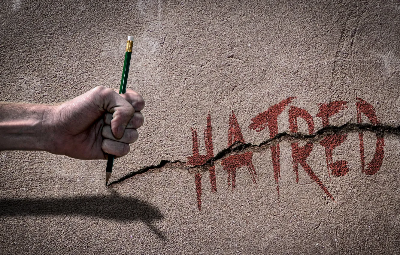 Photo wallpaper hands, pencils, hatred, I Am Charlie, I'm Charlie