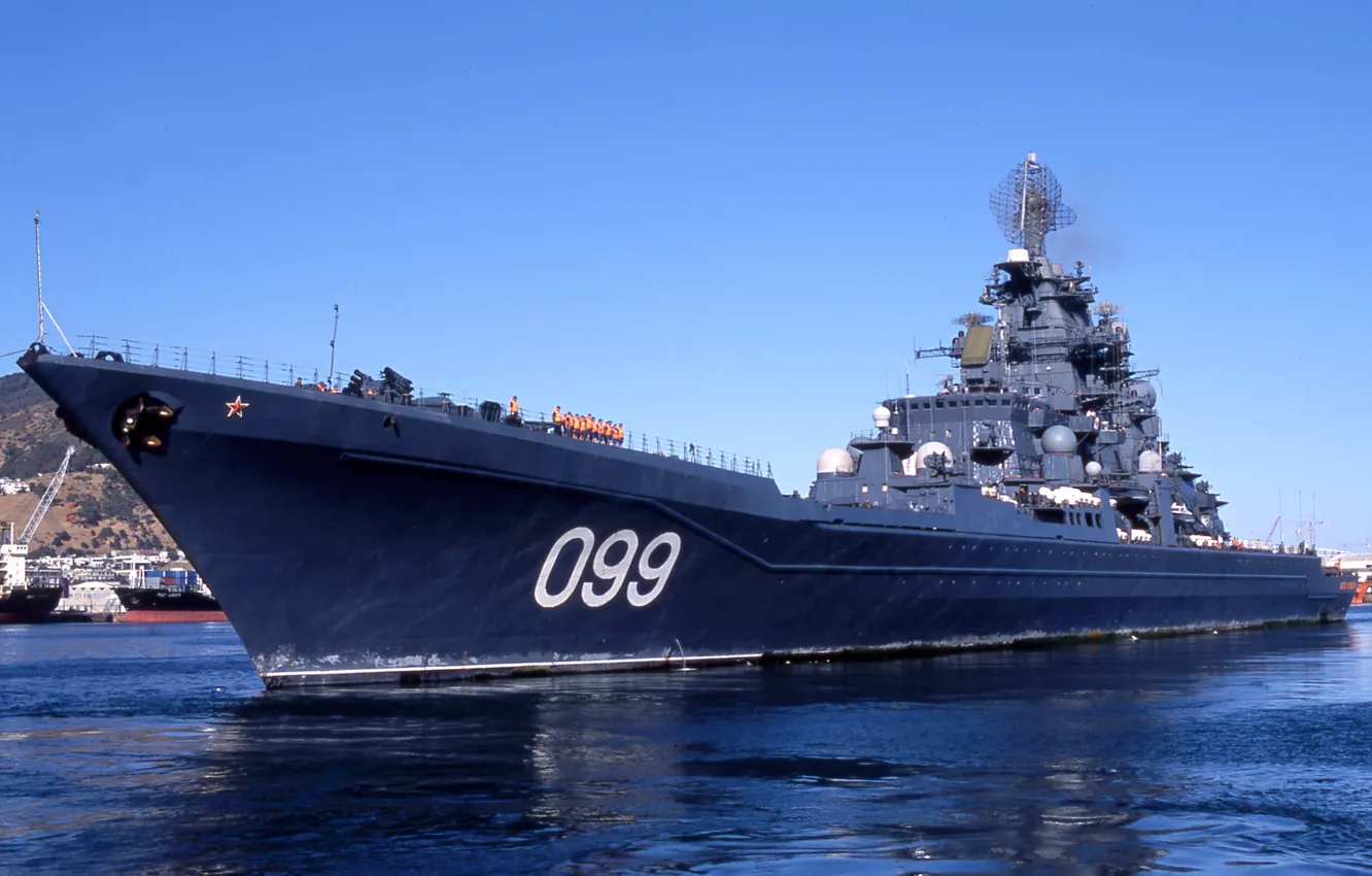 Photo wallpaper Peter, Russia, cruiser, great