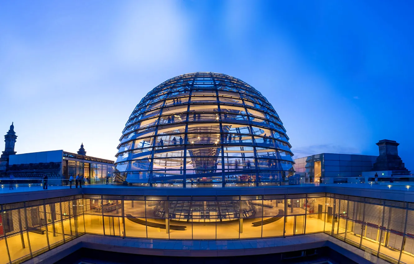 Photo wallpaper Germany, the dome, Berlin, The Reichstag