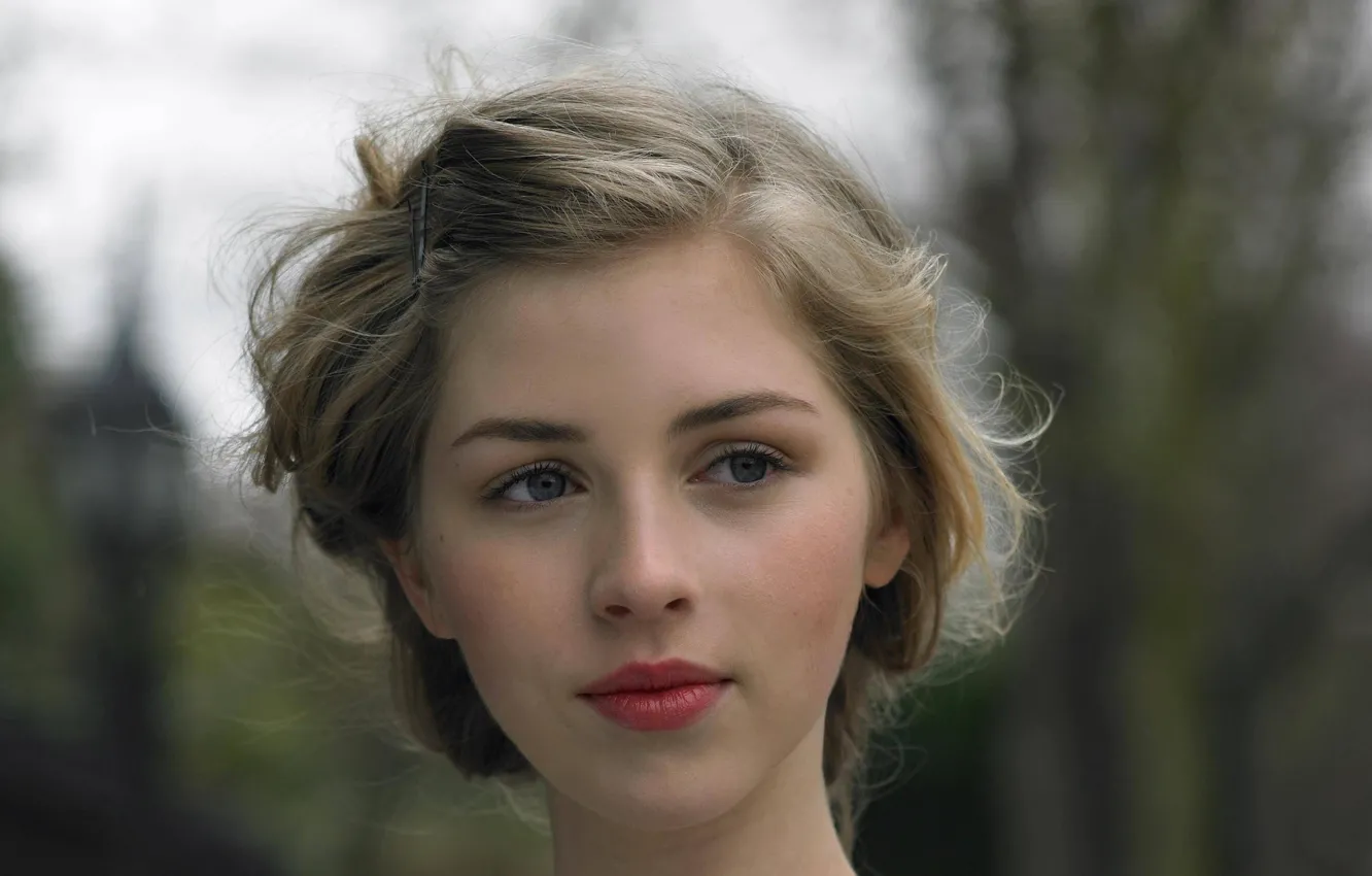 Photo wallpaper portrait, actress, beautiful girl, Hermione Corfield, Hermione Corfield