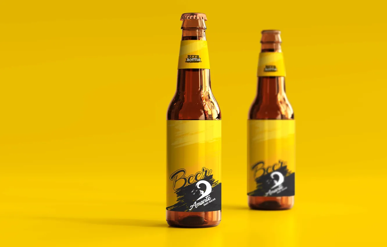 Photo wallpaper logo, beer, LOVER