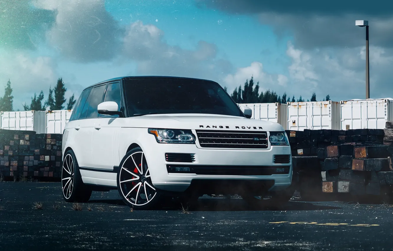 Photo wallpaper car, tuning, jeep, SUV, range rover