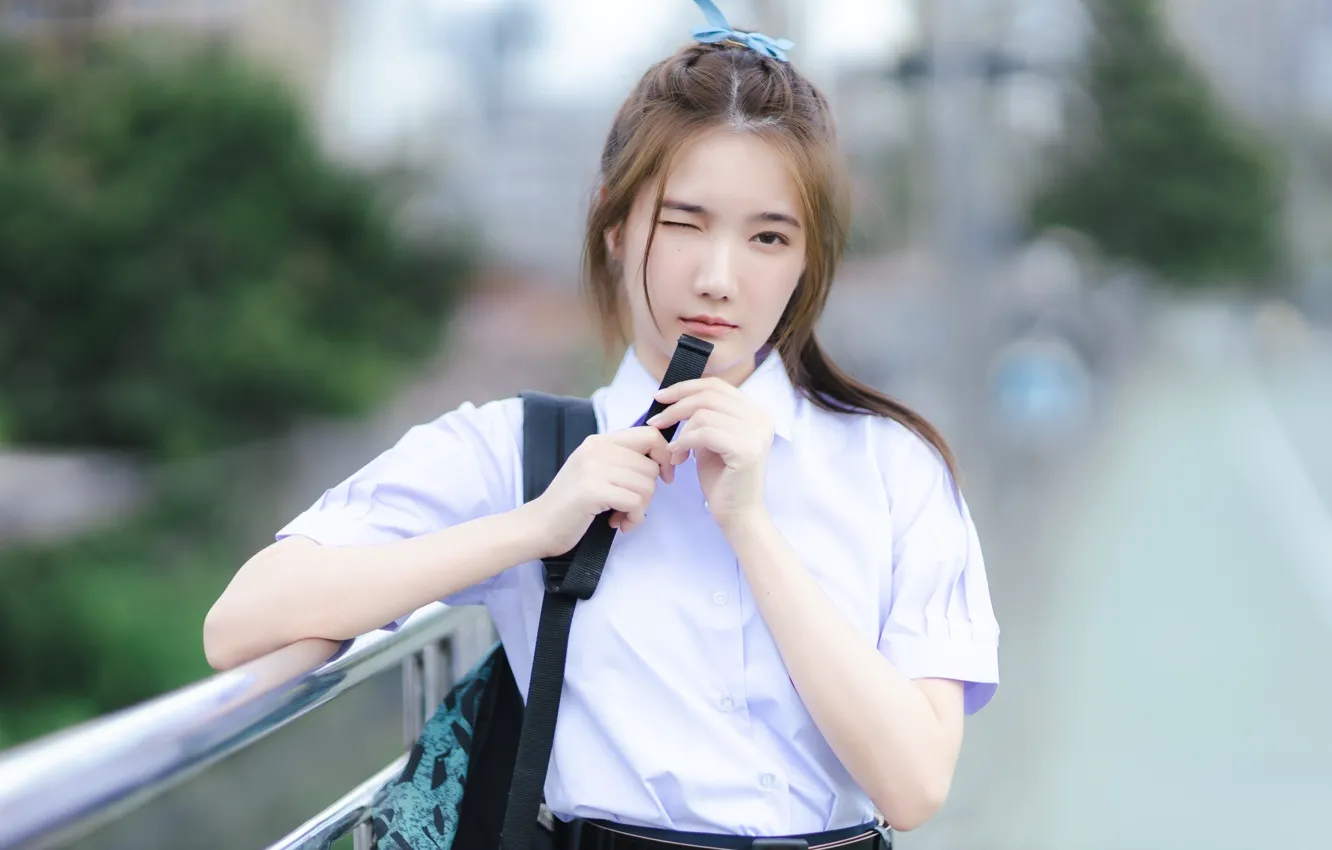 Photo wallpaper China, girl, sexy, girls, woman, model, asian, cute