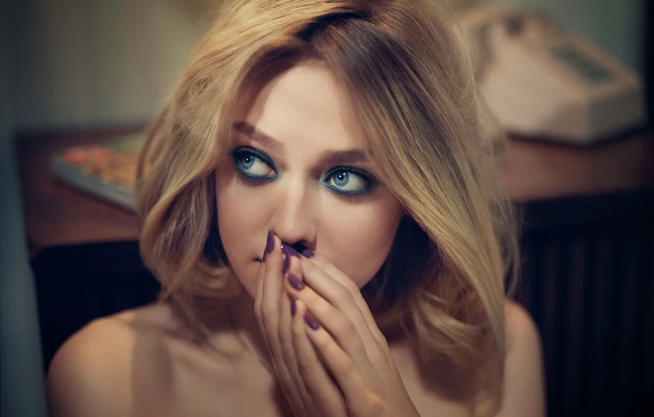 Photo wallpaper portrait, actress, Dakota Fanning, Dakota Fanning