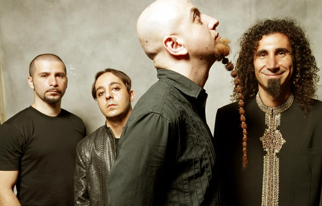 Photo wallpaper music, system of a down, alternative metal