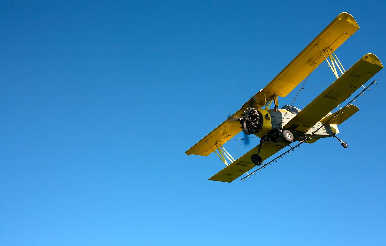 Photo wallpaper the sky, aviation, the plane