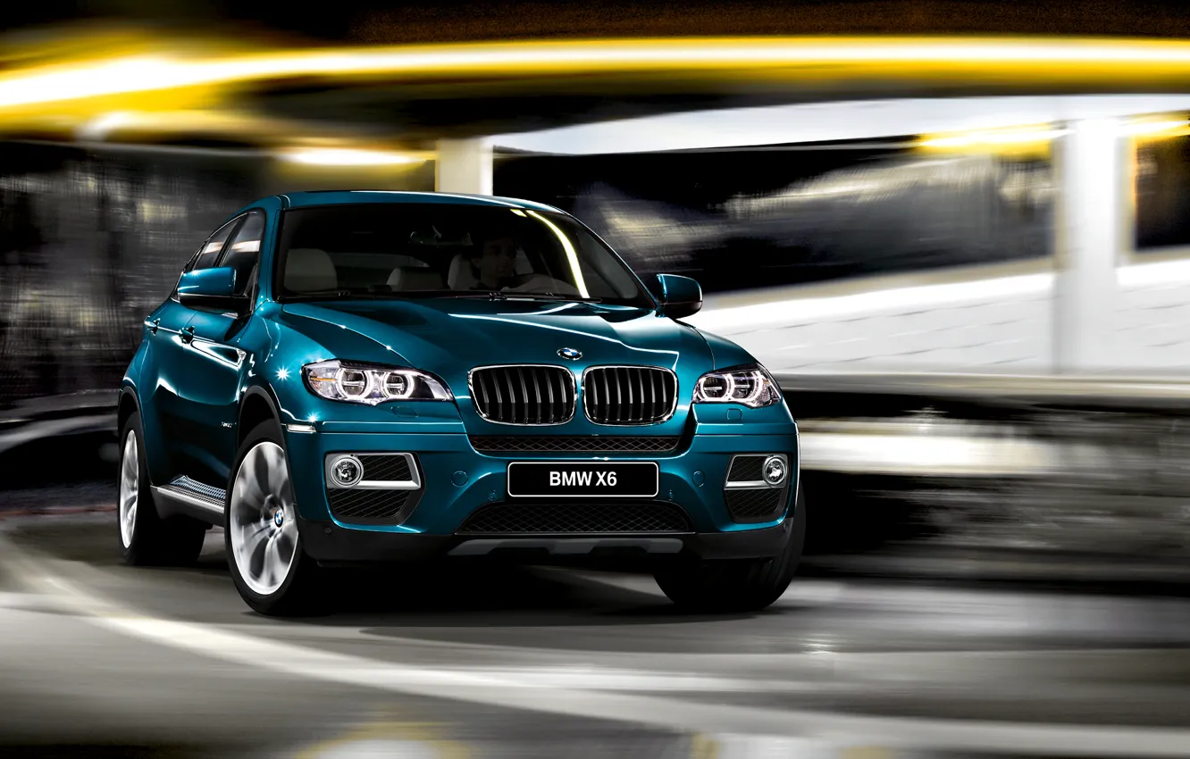 Photo wallpaper machine, BMW, jeep, car, BMW X6, Beha