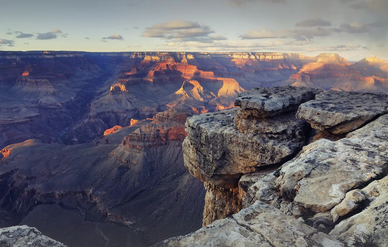 Photo wallpaper canyon, Arizona, The Grand canyon, Mountain America