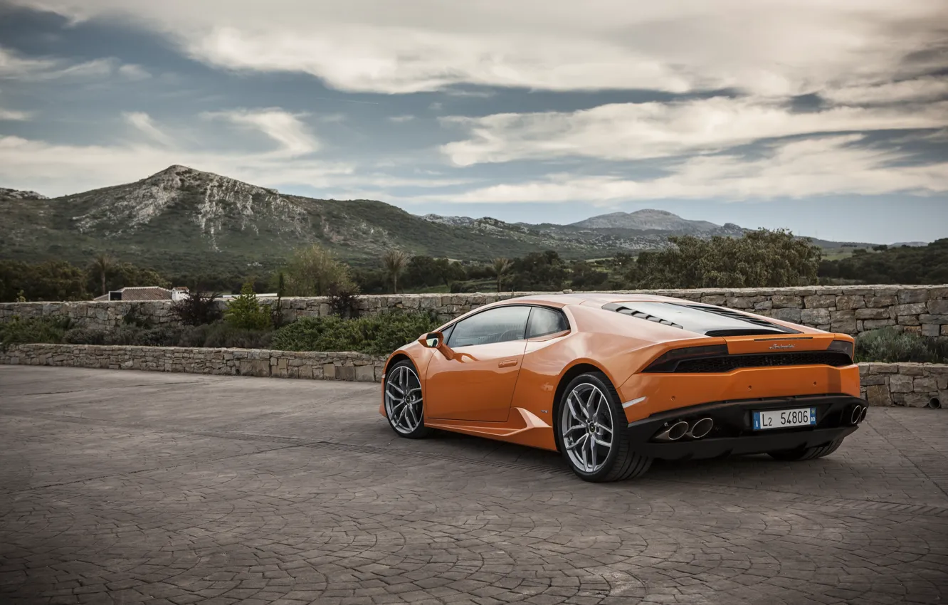 Photo wallpaper Lamborghini, 2020, Lamborghini huracan lp 610