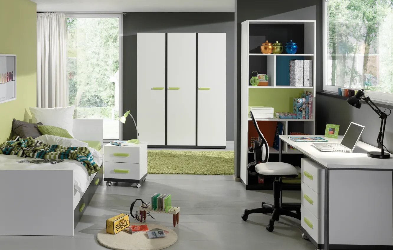 Photo wallpaper design, style, room, interior, children's