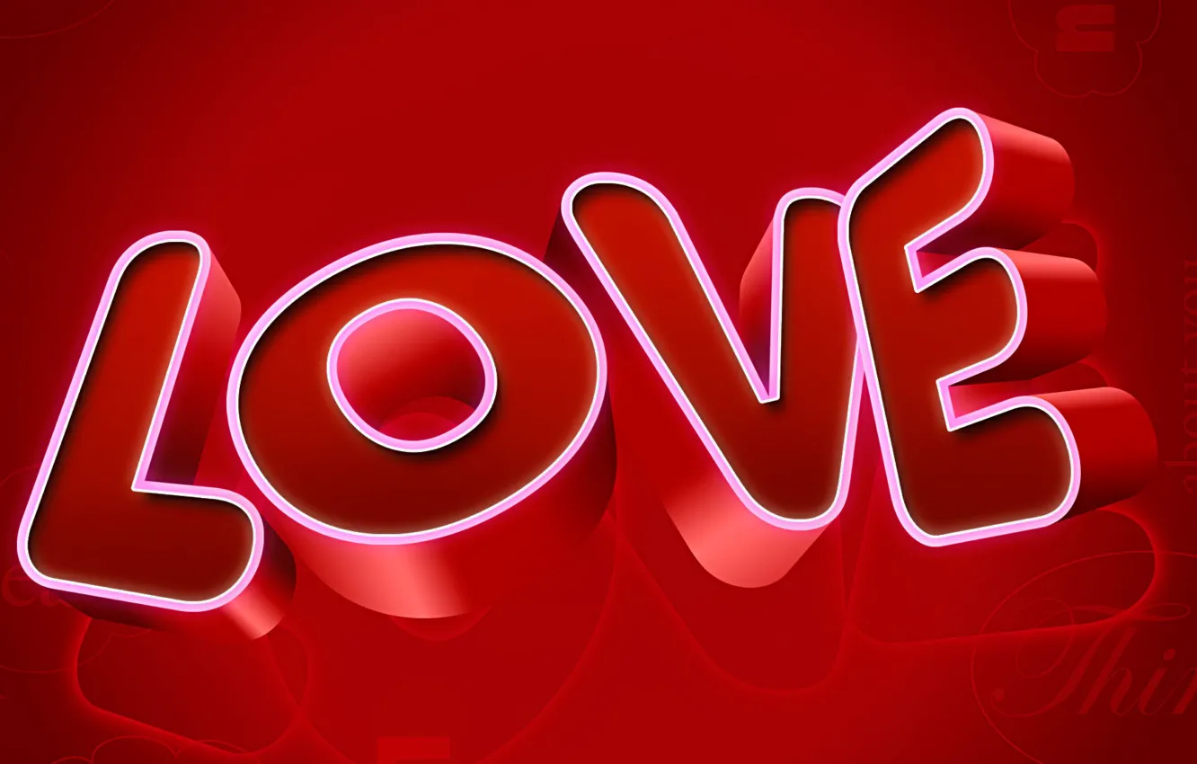 Photo wallpaper the inscription, words, recognition, Valentine's day