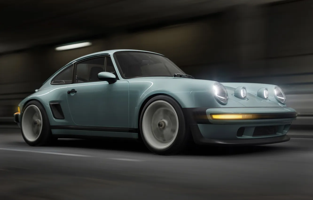 Photo wallpaper 911, Coupe, Carrera, singer, 2160P