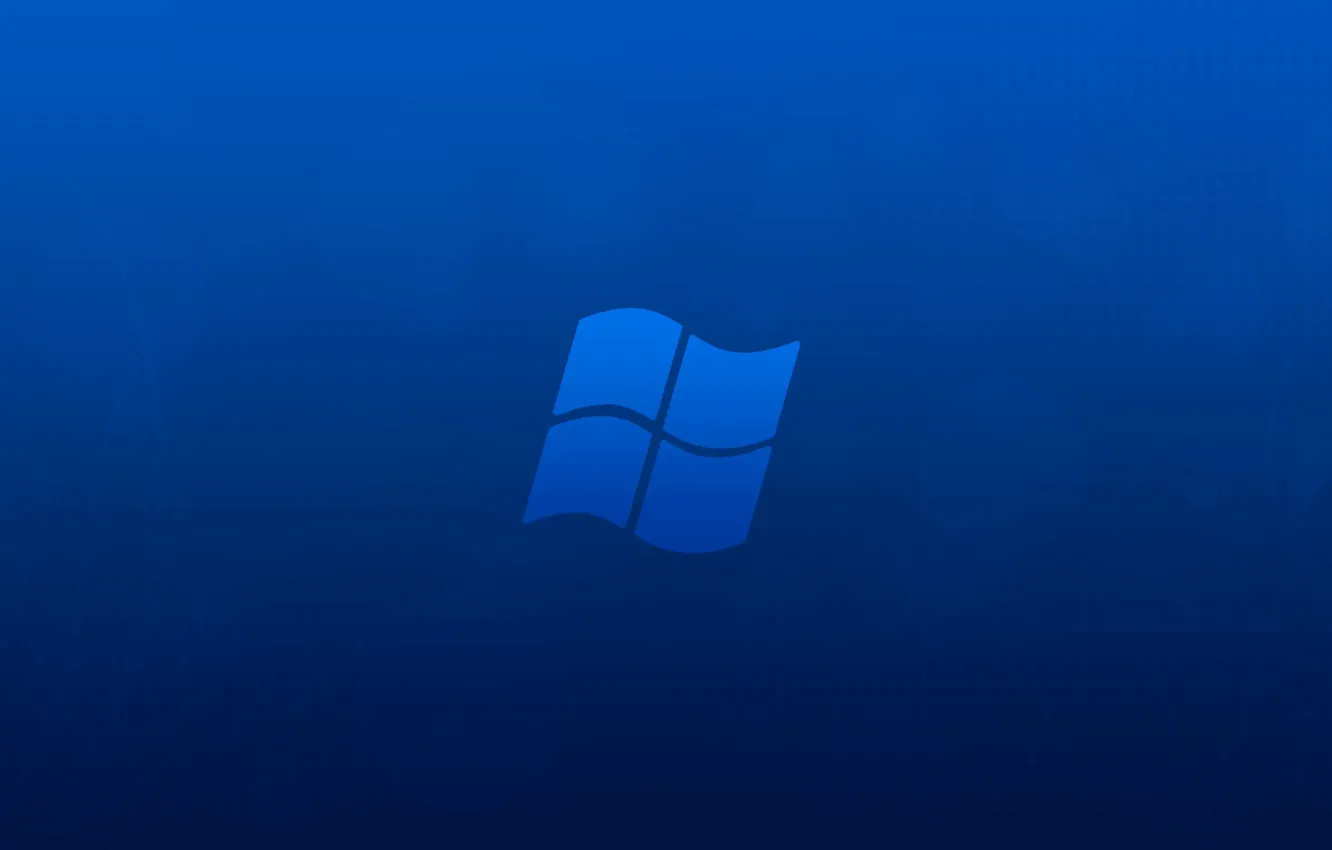 Photo wallpaper minimalism, Windows, blue background, hi-tech