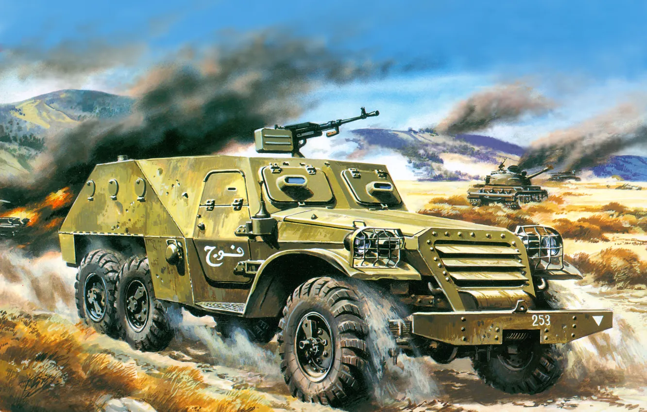 Photo wallpaper figure, art, BTR - 152В