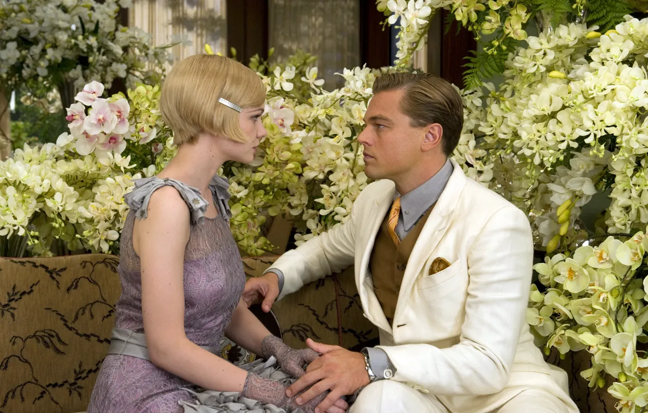 Photo wallpaper New York, Leonardo DiCaprio, Leonardo DiCaprio, The Great Gatsby, Carey Mulligan, an American classic, 20 …