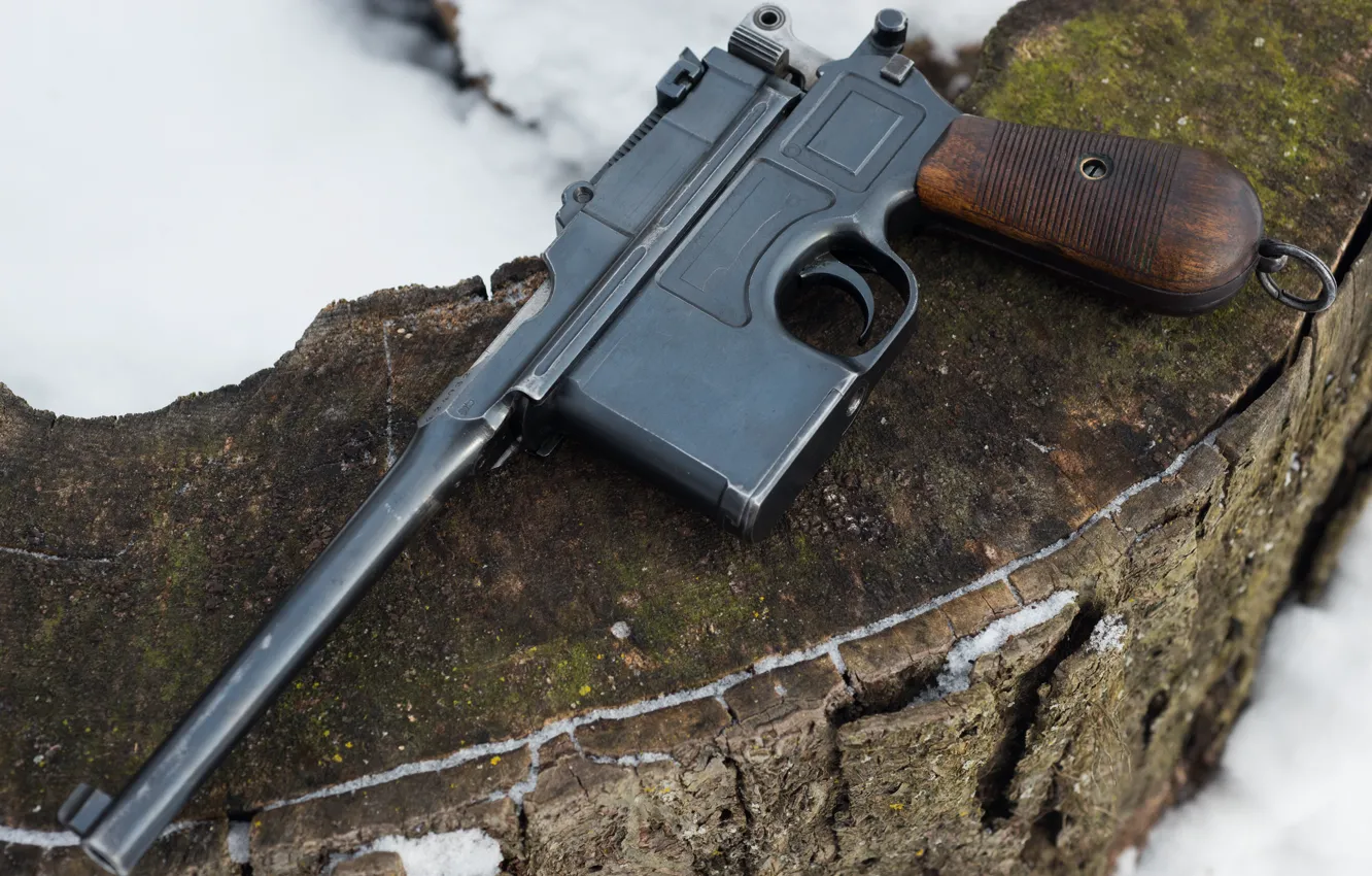 Photo wallpaper gun, Mauser, 1918, C96