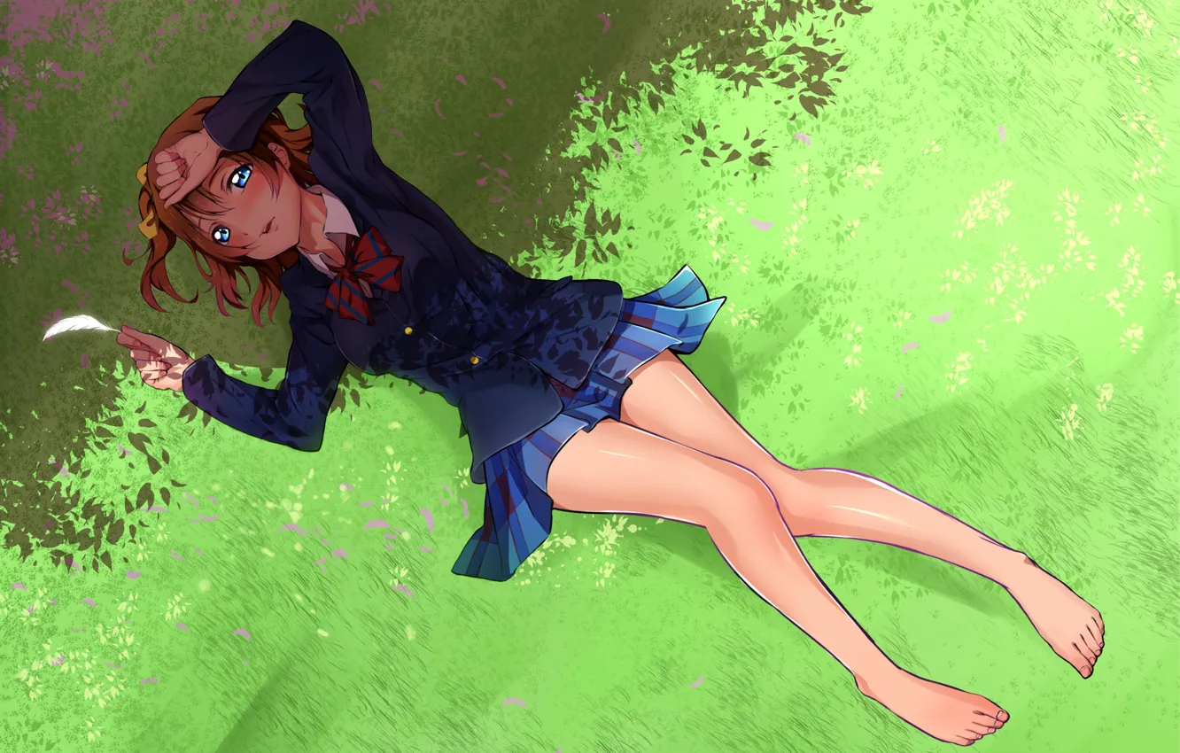 Photo wallpaper girl, lies, anime, art, Love Live