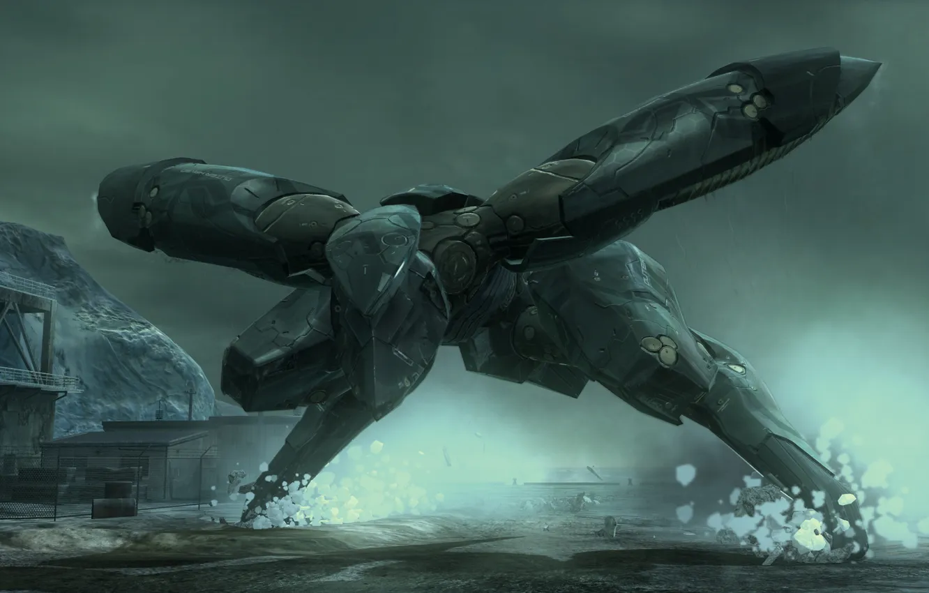 Photo wallpaper figure, robot, Metal Gear