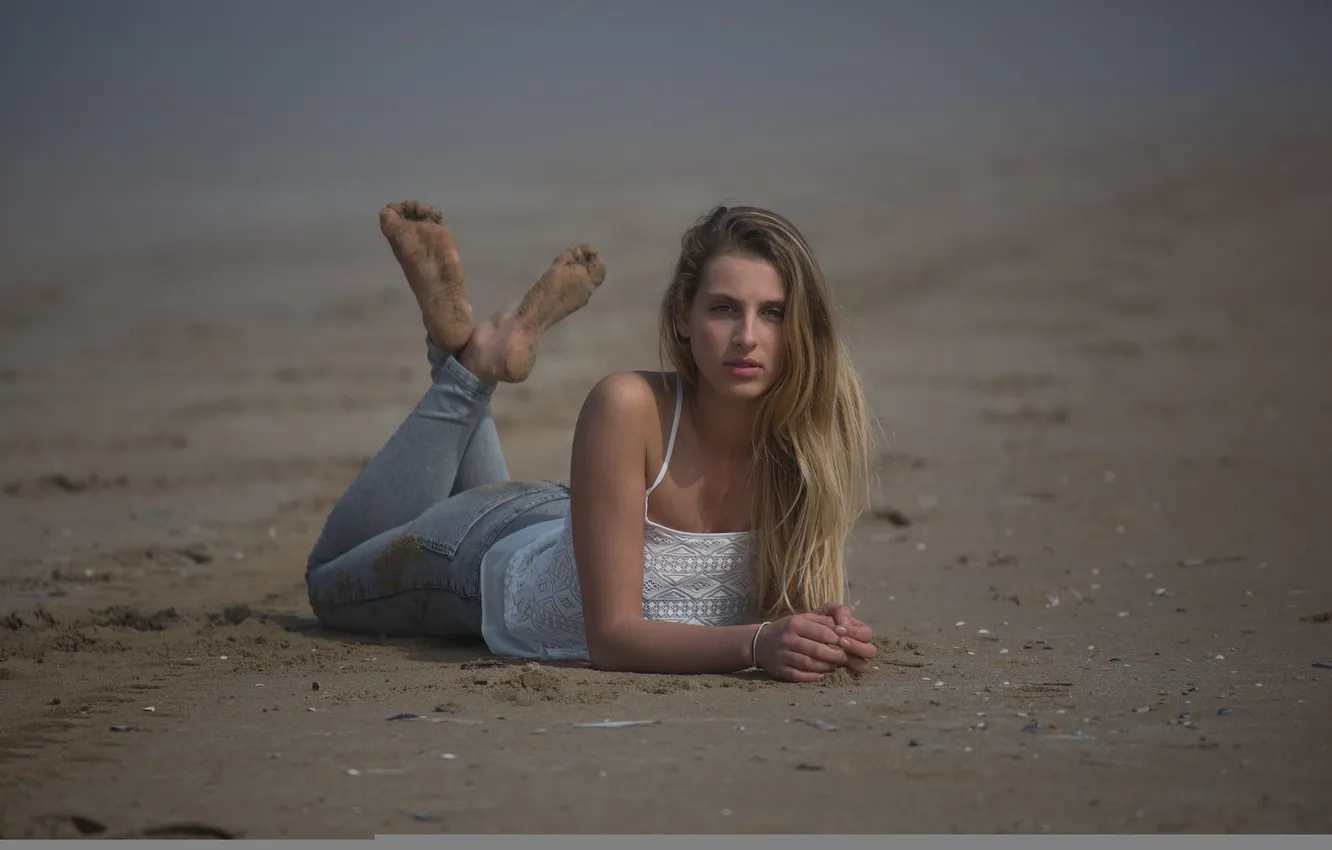 Photo wallpaper look, model, beauty, Natalie Vaassen