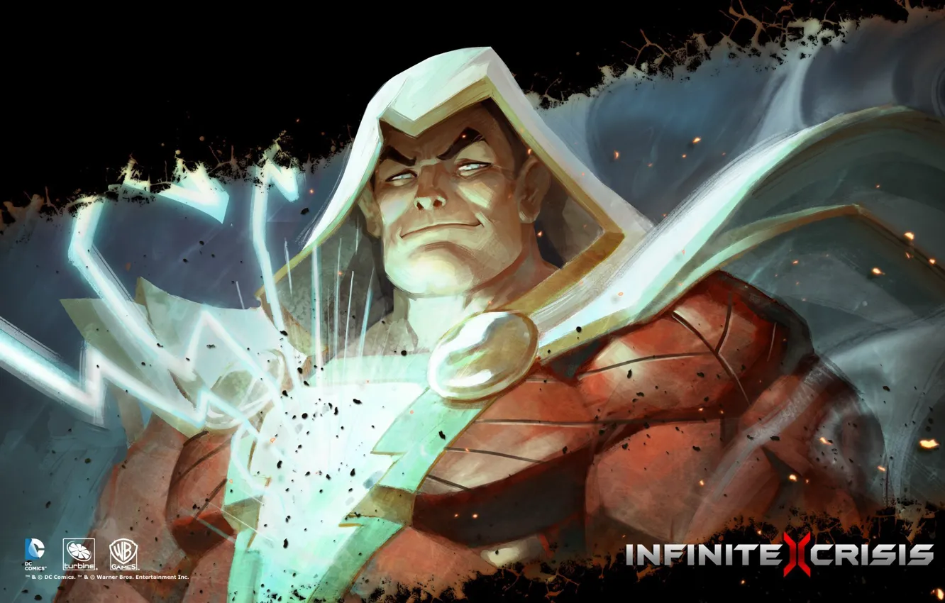 Photo wallpaper DC Comics, Warner Games, Shazam, infinite crisis