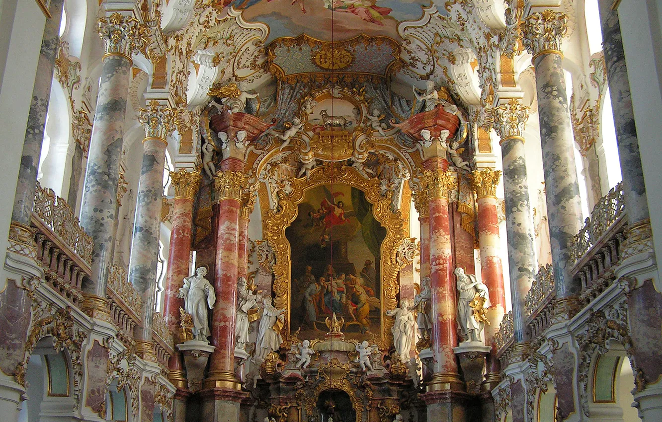 Photo wallpaper Church, Cathedral, temple, architecture, religion