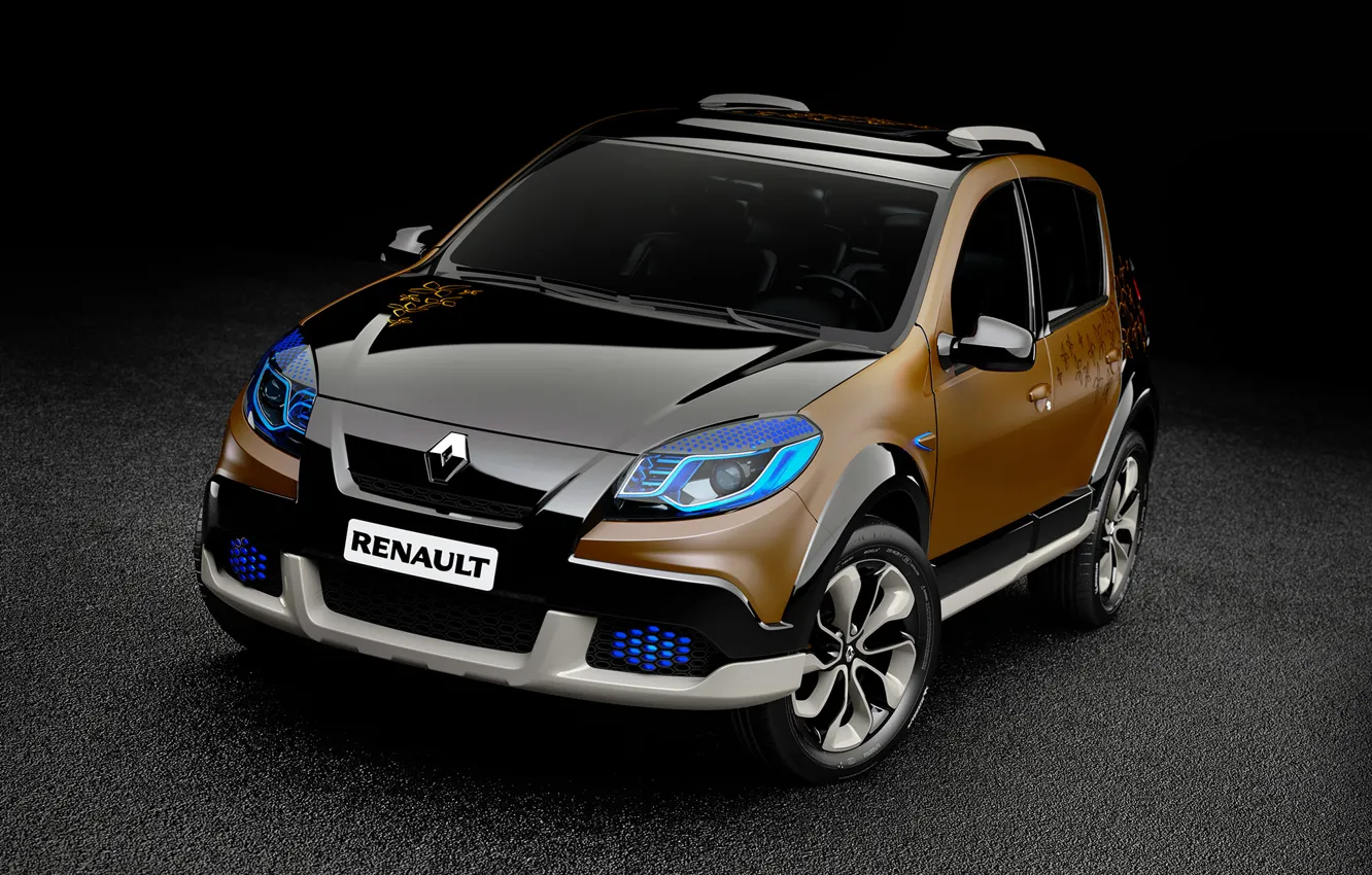 Photo wallpaper Concept, Renault, 2010, Reno, Sandero, Sandero, Stepway, Stepway