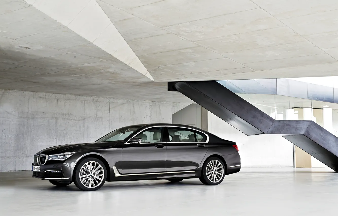 Photo wallpaper BMW, BMW, 750Li, xDrive, 2015, G12