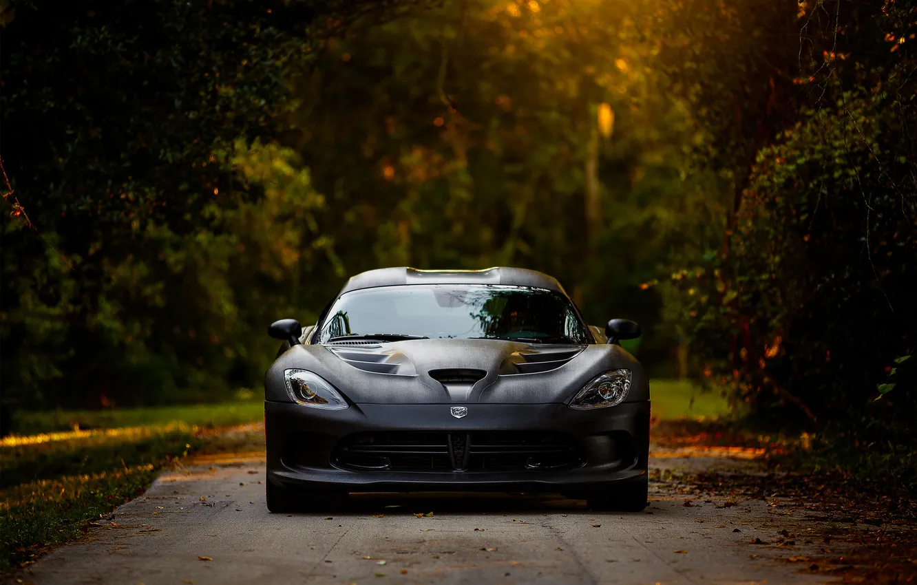 Photo wallpaper car, rechange, hq Wallpapers, Dodge Viper, dodge viper