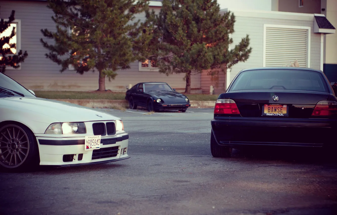 Photo wallpaper tuning, bmw, BMW, stance, E36, E38