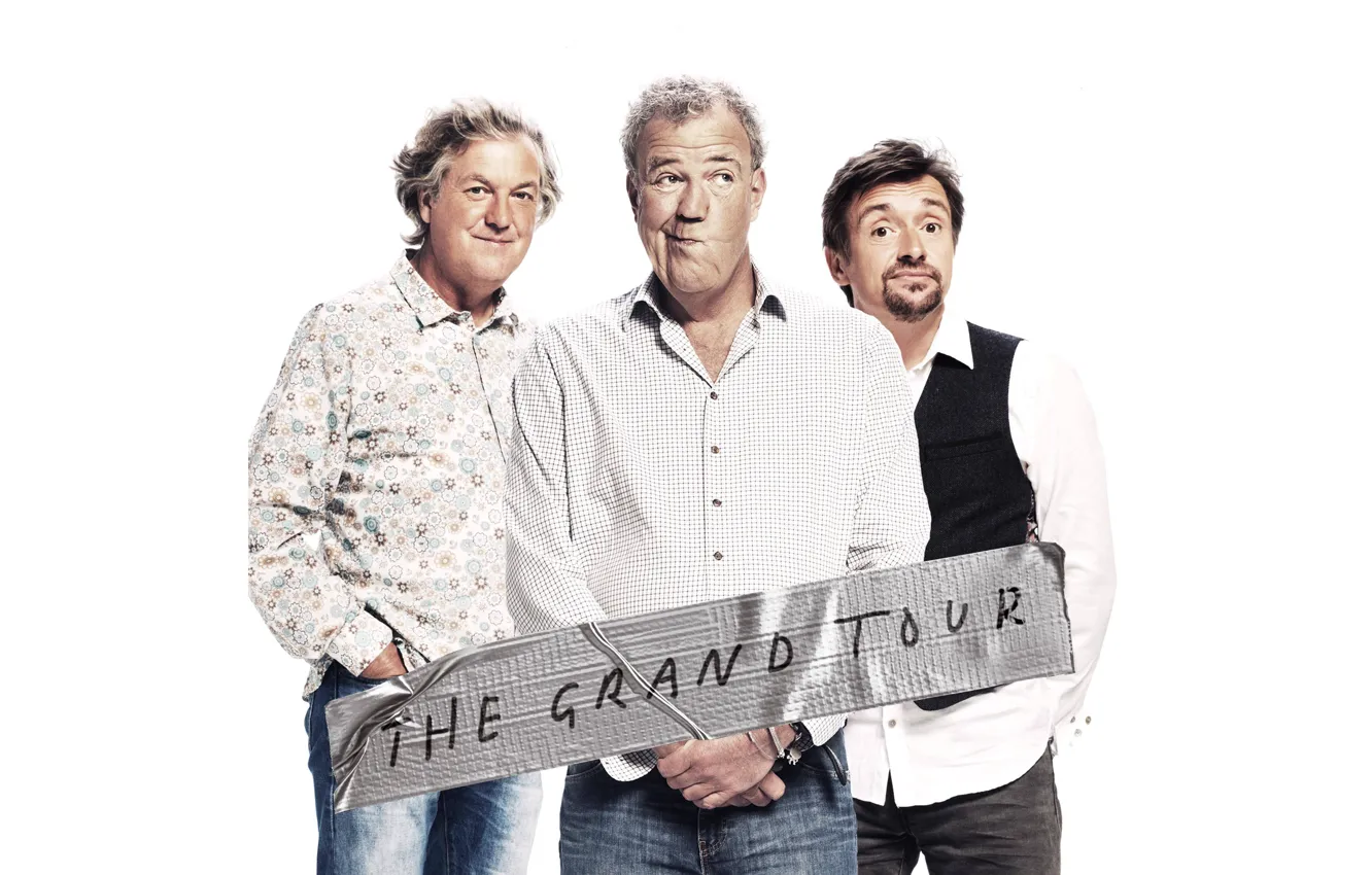 Photo wallpaper Jeremy Clarkson, the series, Movies, Richard Hammond, James May, The Grand Tour, auto show, Grand …